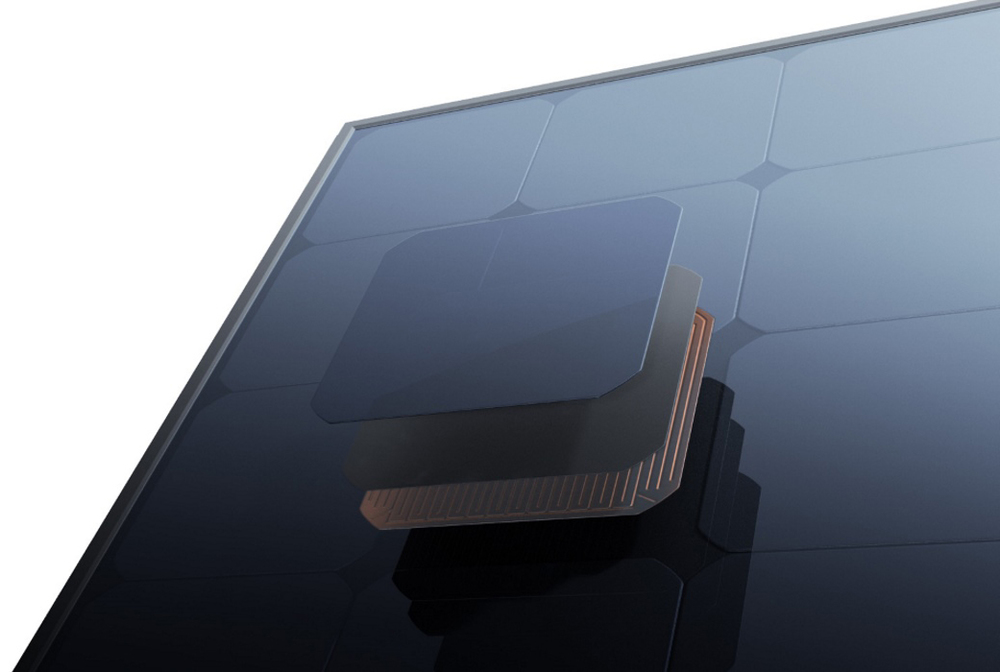 all-black-panel-no-wires All black panel - no wires solar PV module Sunpower