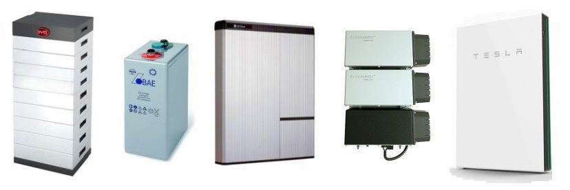selection of battery storage